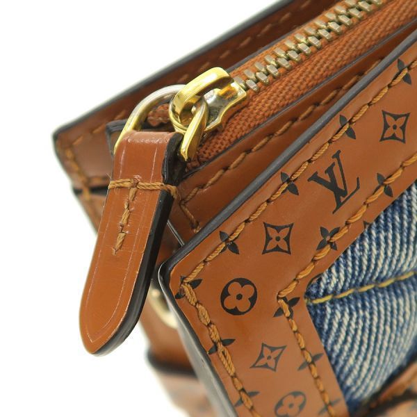 Louis Vuitton Monogram Denim Trunk Clutch