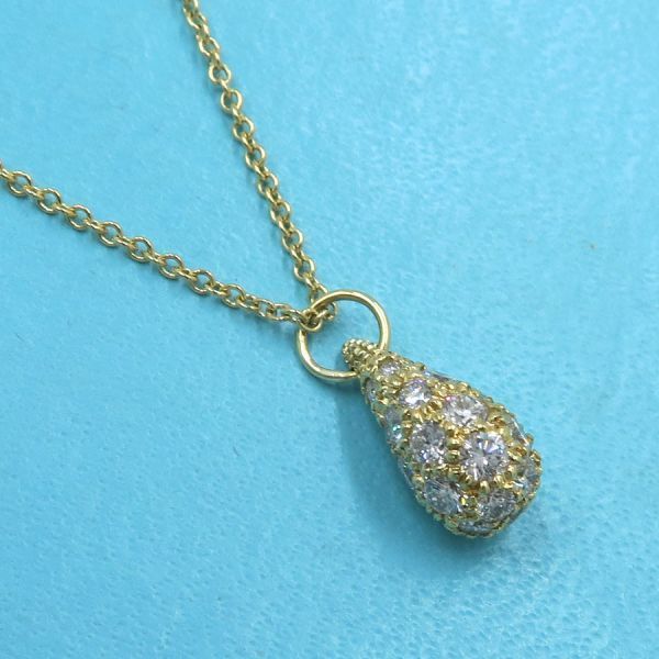 Tiffany & Co. Teardrop Diamond Necklace Small