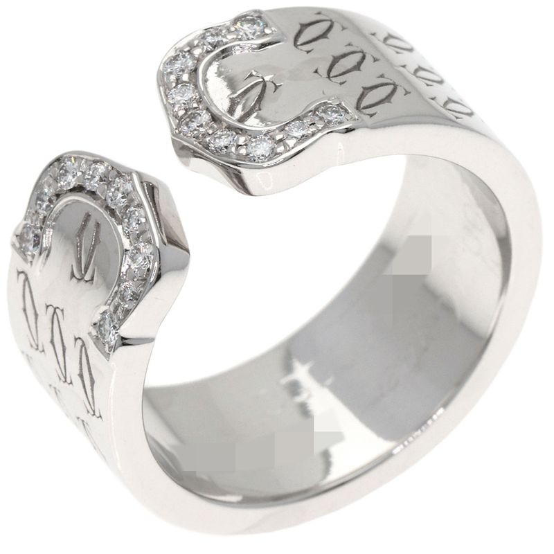 Cartier Diamond Limited 49 Ring 18K White Gold