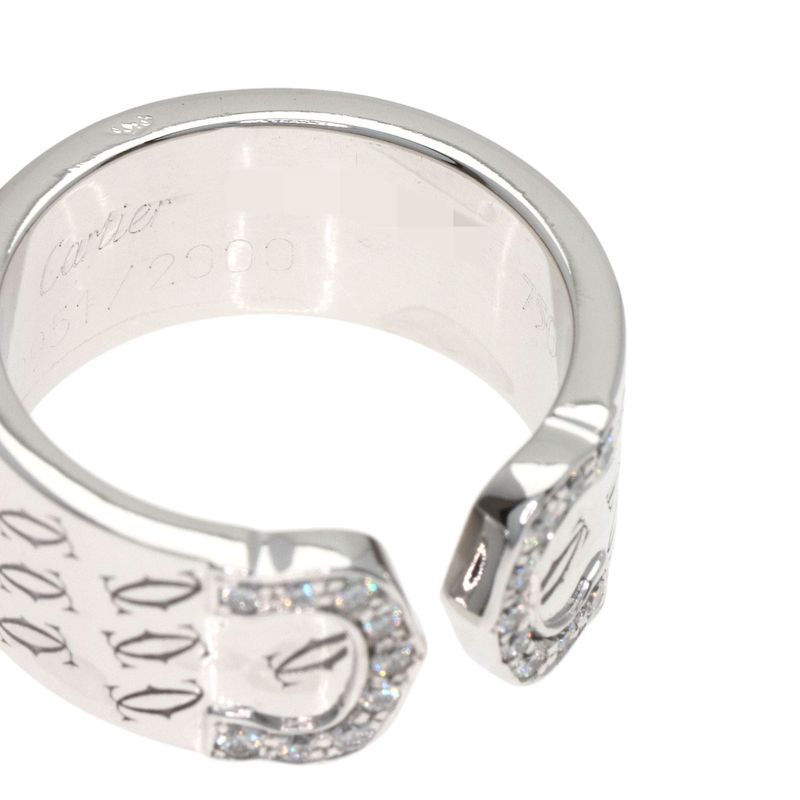 Cartier Diamond Limited 49 Ring 18K White Gold