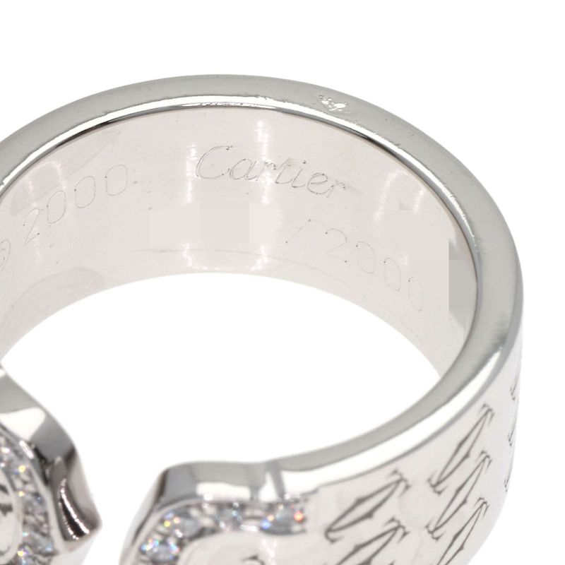 Cartier Diamond Limited 49 Ring 18K White Gold