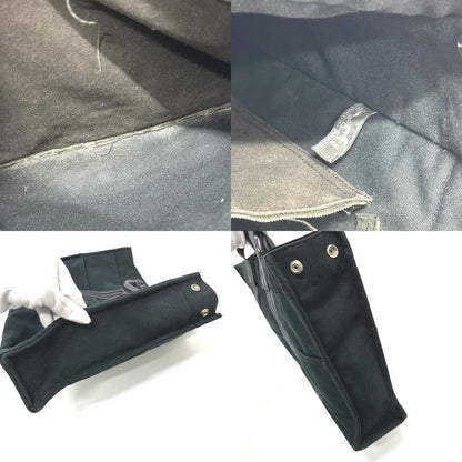 Hermes Tote Fourre Tout MM Canvas Black