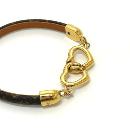 Louis Vuitton Bracelet Say Jesus Monogram Canvas Brown