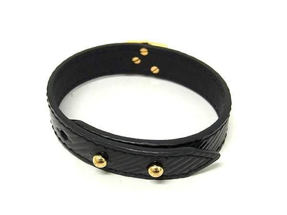 Louis Vuitton Bracelet LV Twist Black Epi Electric