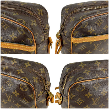 Louis Vuitton Shoulder Bag Trocadero 30 Monogram Leather Brown