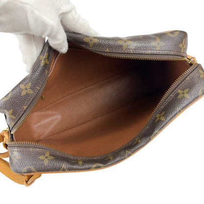 Louis Vuitton Shoulder Bag Trocadero 30 Monogram Leather Brown