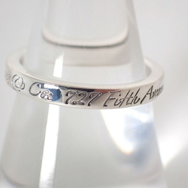 Tiffany & Co. 925 Notes Naro Ring