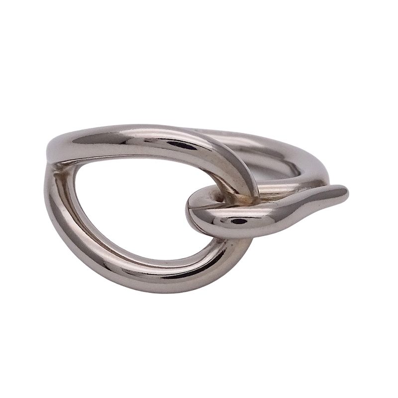 Hermes Ska Fring Jumbo Silver Fashionable