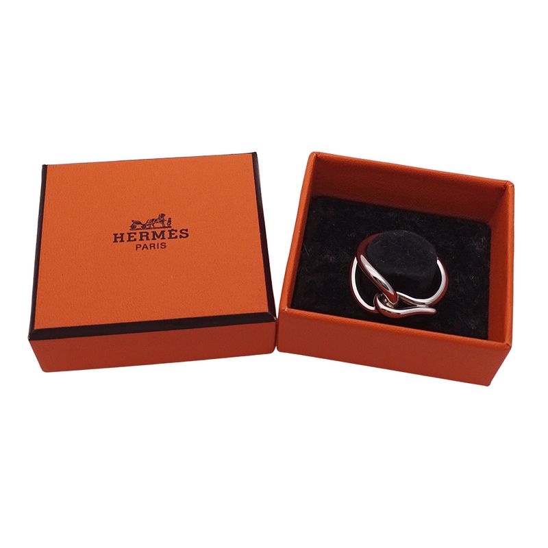 Hermes Ska Fring Jumbo Silver Fashionable