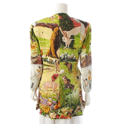 Hermes Silk Vintage Kermit Oliver Jardin Deden Ou Naturalia Garden of Eden