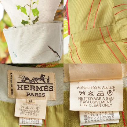 Hermes Silk Vintage Kermit Oliver Jardin Deden Ou Naturalia Garden of Eden