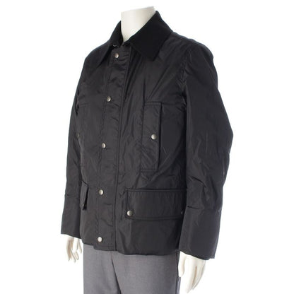 Louis Vuitton Nylon Wool Liner Double Zip Jacket Black 46
