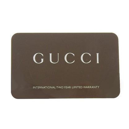 Gucci Class Stainless Steel Quartz Analog Display Black Dial Watch