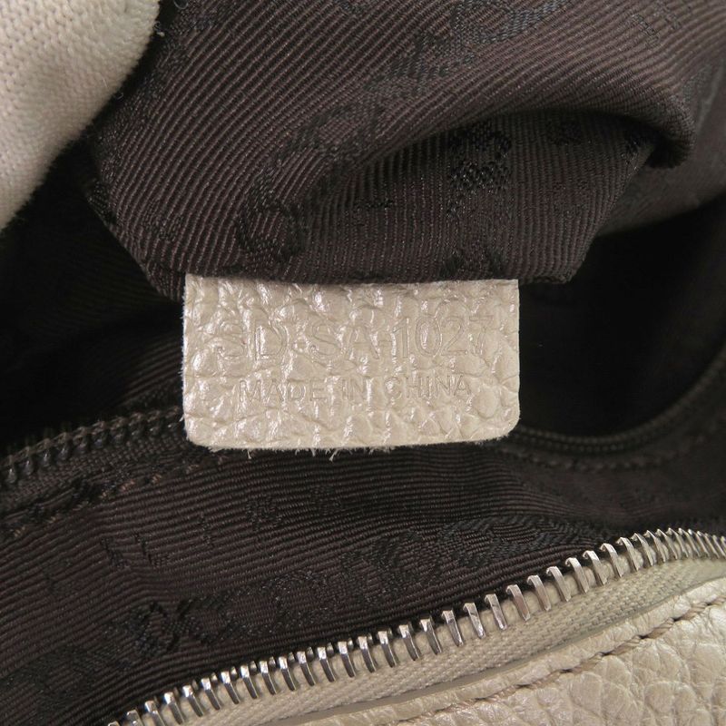 Celine Bittersweet Leather Champagne Silver Handbag