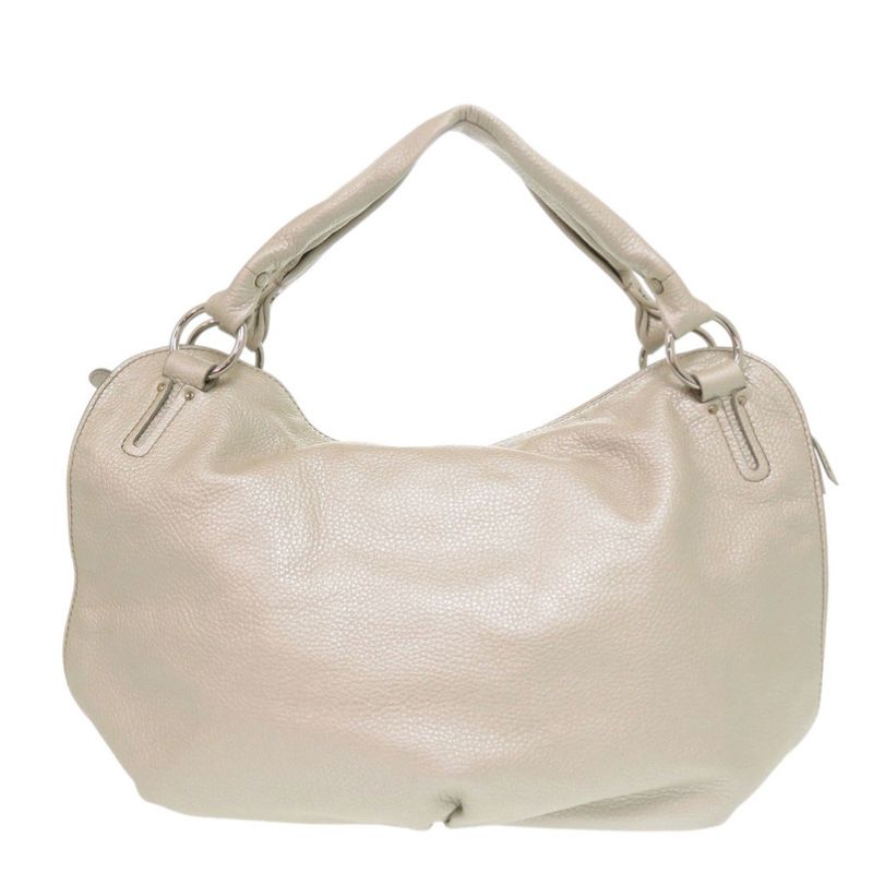 Celine Bittersweet Leather Champagne Silver Handbag