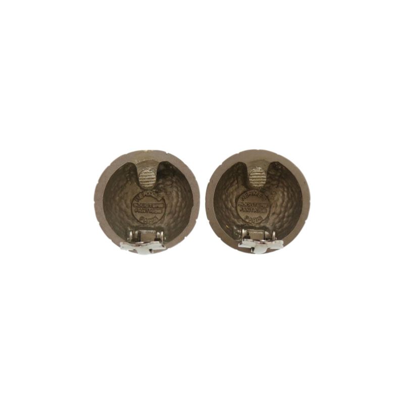 Hermes Zodiac Horoscope Zodiac Metal Silver Earrings
