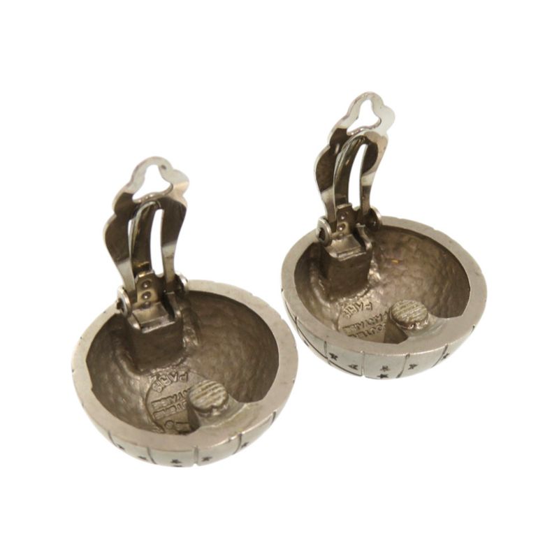 Hermes Zodiac Horoscope Zodiac Metal Silver Earrings