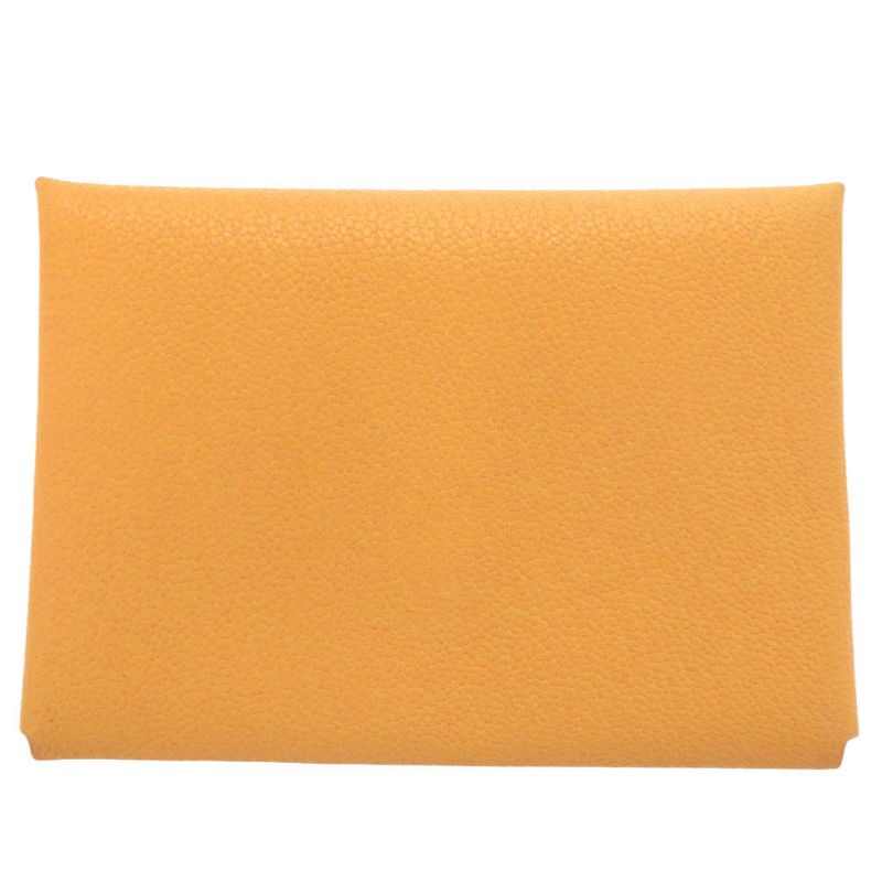 Hermes Calvi Duo Silver Chevre Foin