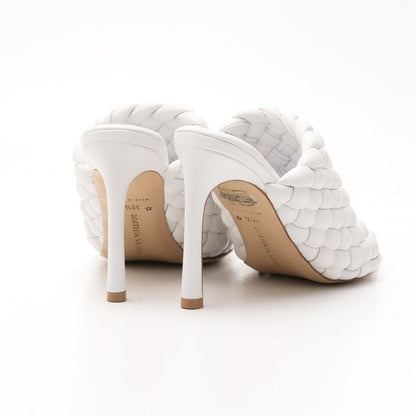 Bottega Veneta Cover Trench Mule 36.5 Sandals High Heels Leather Shoes