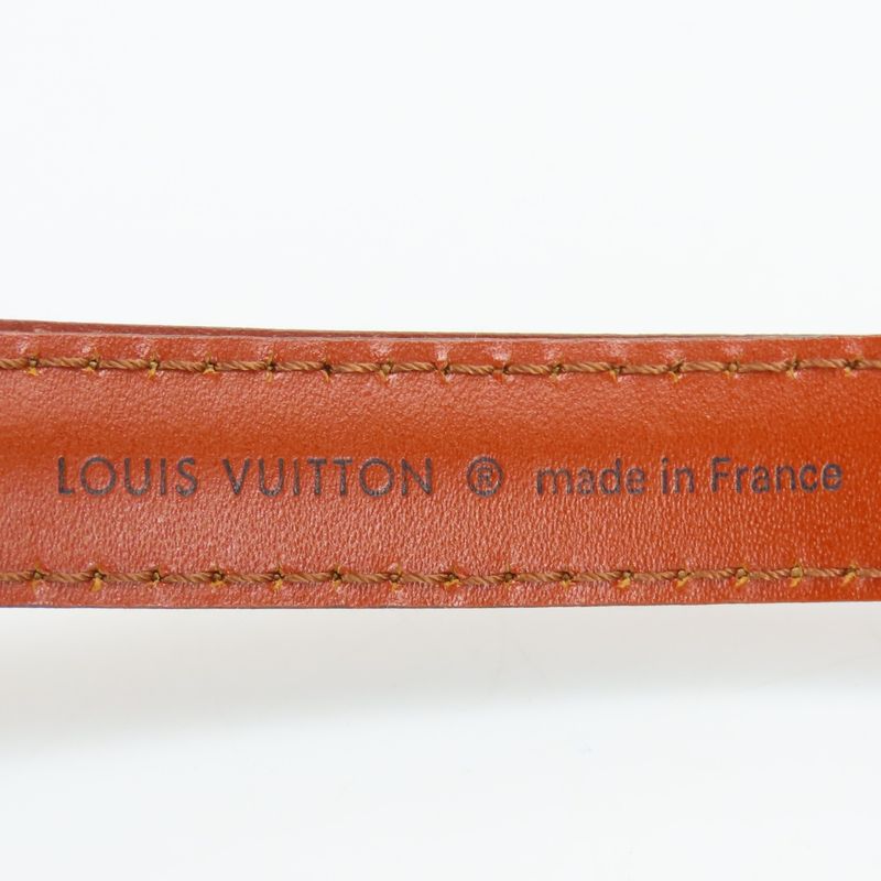 Louis Vuitton Shoulder Strap Leather Kenya Brown Gold Epi