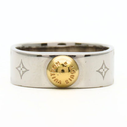 Louis Vuitton Ring Nanogram S Metal Silver