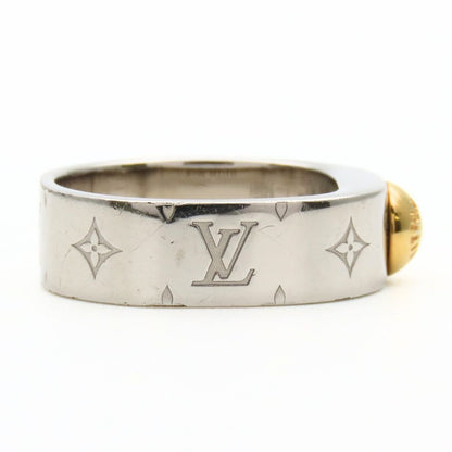 Louis Vuitton Ring Nanogram S Metal Silver
