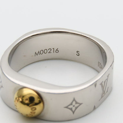 Louis Vuitton Ring Nanogram S Metal Silver