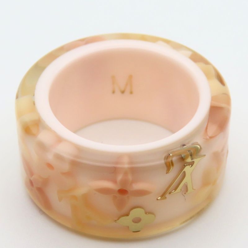 Louis Vuitton Ring Sling Bag Farandole Monogram M Plastic Resin Rose