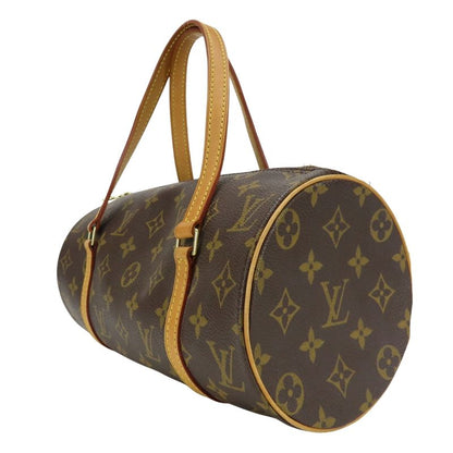 Louis Vuitton Handbag Papillon 26 Monogram Leather Brown Everyday Use