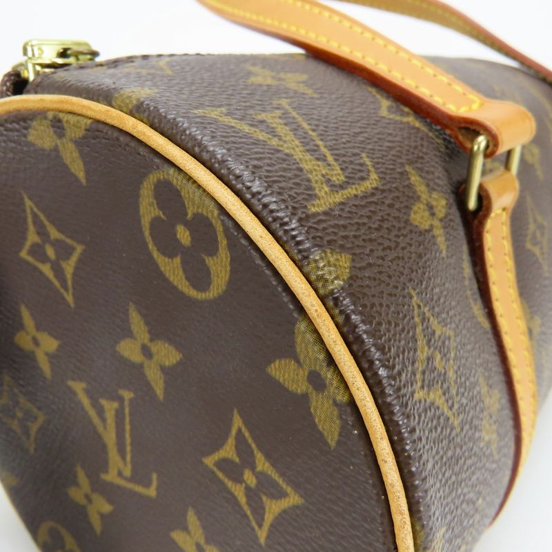 Louis Vuitton Handbag Papillon 26 Monogram Leather Brown Everyday Use