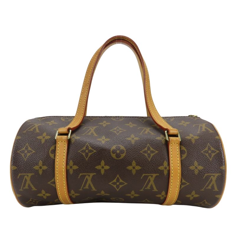 Louis Vuitton Handbag Papillon 26 Monogram Leather Brown Everyday Use