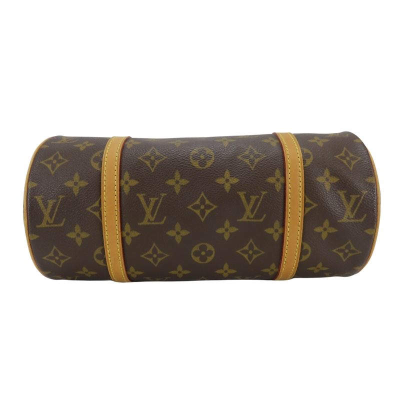 Louis Vuitton Handbag Papillon 26 Monogram Leather Brown Everyday Use