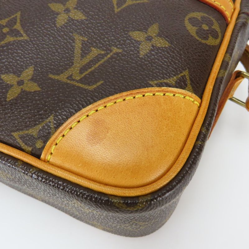 Louis Vuitton Shoulder Bag Trocadero PM Monogram Leather Brown
