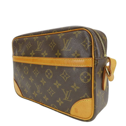 Louis Vuitton Shoulder Bag Trocadero PM Monogram Leather Brown