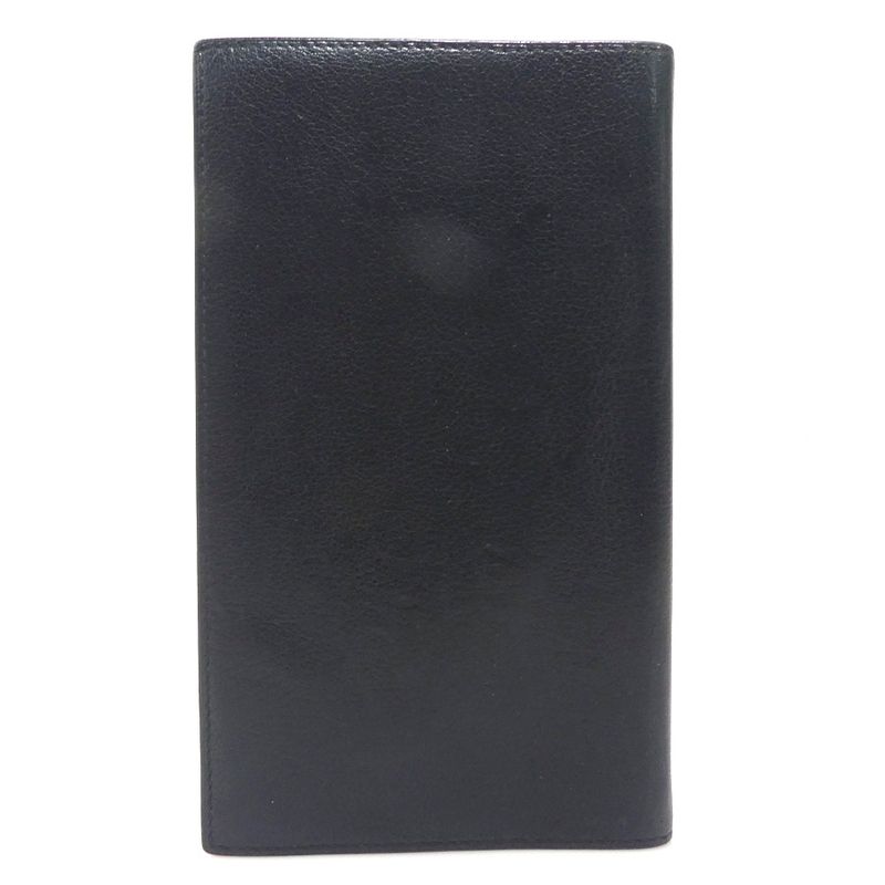 Hermes Notebook Cover Leather Black