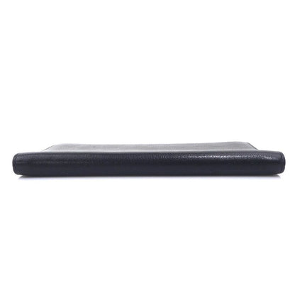 Hermes Notebook Cover Leather Black