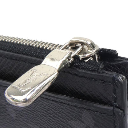Louis Vuitton Coin Case Monogram Eclipse Taiga Card Holder