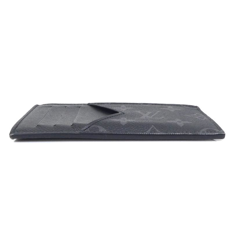 Louis Vuitton Coin Case Monogram Eclipse Taiga Card Holder
