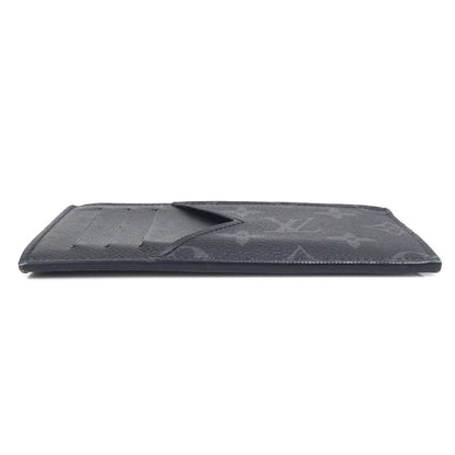 Louis Vuitton Coin Case Monogram Eclipse Taiga Card Holder