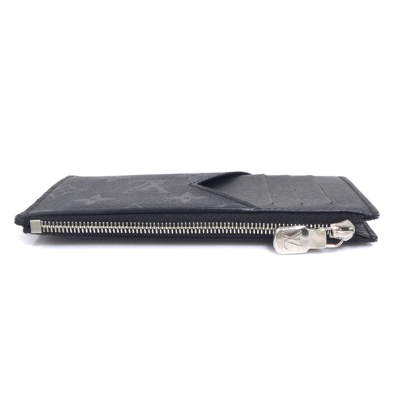 Louis Vuitton Coin Case Monogram Eclipse Taiga Card Holder