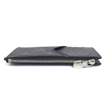 Louis Vuitton Coin Case Monogram Eclipse Taiga Card Holder
