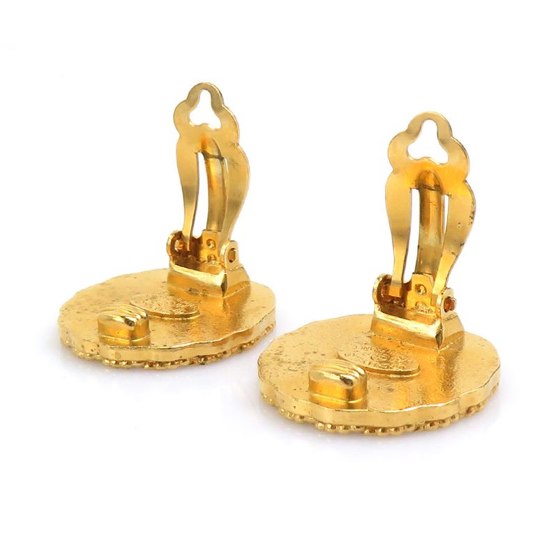 Chanel Earrings CC Logo