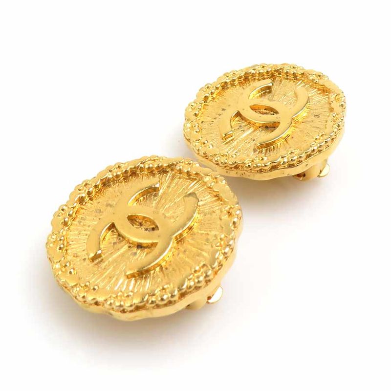 Chanel Earrings CC Logo