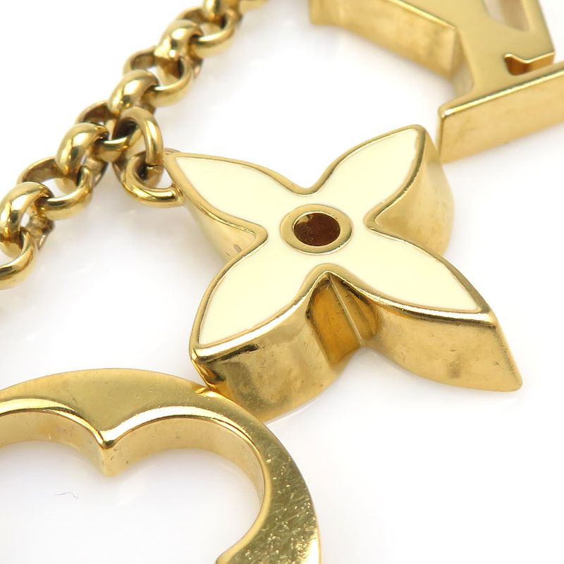 Louis Vuitton Charm Bag Chain Fleur de Monogram