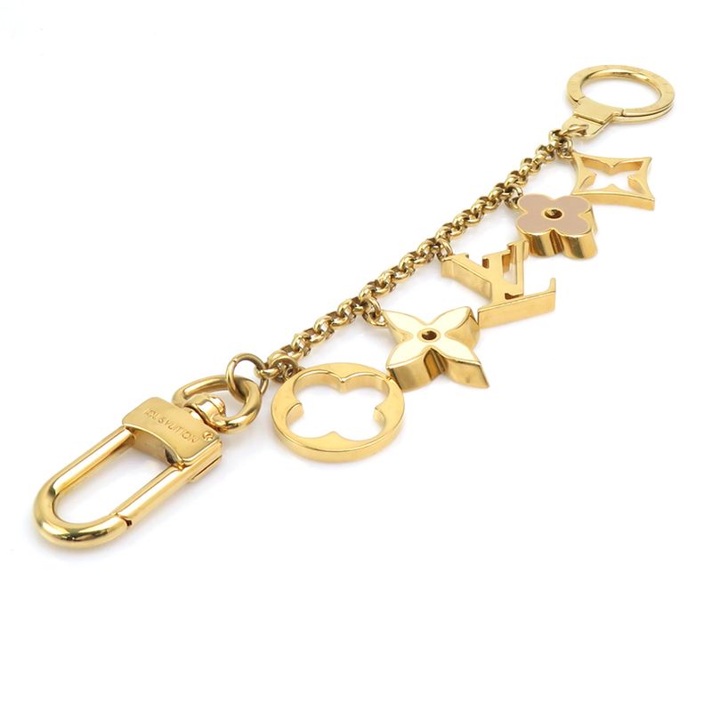 Louis Vuitton Charm Bag Chain Fleur de Monogram