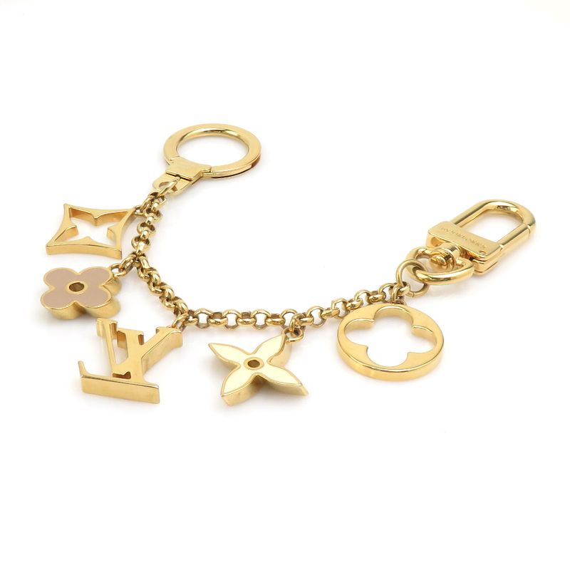 Louis Vuitton Charm Bag Chain Fleur de Monogram