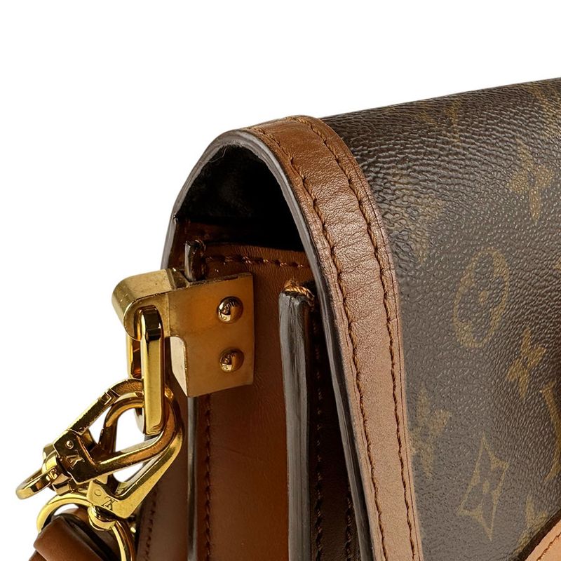 Louis Vuitton 2-Way Shoulder Bag Monogram Reverse Dauphine MM