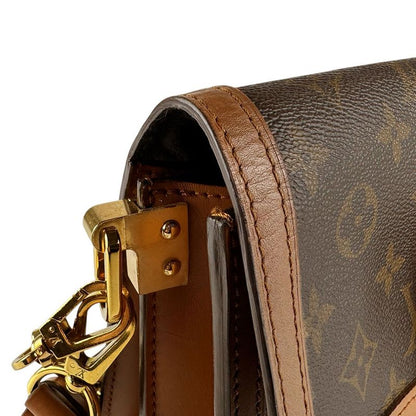 Louis Vuitton 2-Way Shoulder Bag Monogram Reverse Dauphine MM