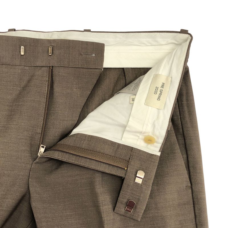 Bottega Veneta Cotton Trousers Pants Brown 38