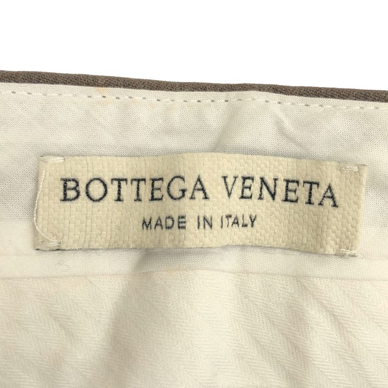Bottega Veneta Cotton Trousers Pants Brown 38